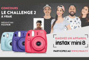 Concours gagnez 30 Appareils photo instantané Fujifilm