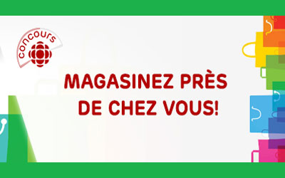 Concours gagnez 500 $ pour magasiner près de chez vous