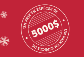Concours gagnez Subvention pour les Fêtes de 5000$