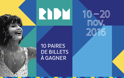 Concours gagnez des Billets pour les Rencontres internationales du documentaire