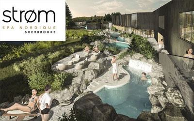 Concours gagnez des Billets pour l'ouverture du Strøm Spa sherbrooke