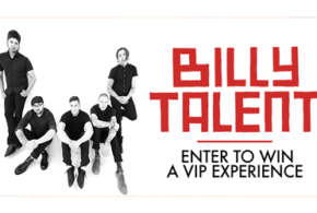 Concours gagnez des Billets pour un spectacle de Billy Talent