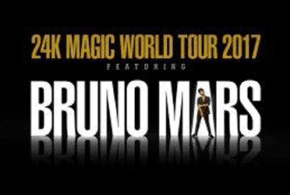 Concours gagnez des Billets pour voir le spectacle 24K Magic de Bruno Mars