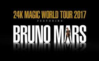 Concours gagnez des Billets pour voir le spectacle 24K Magic de Bruno Mars