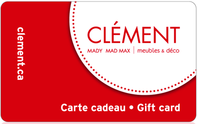 Concours gagnez des Certificats-cadeaux de 100$ de la boutique Clément