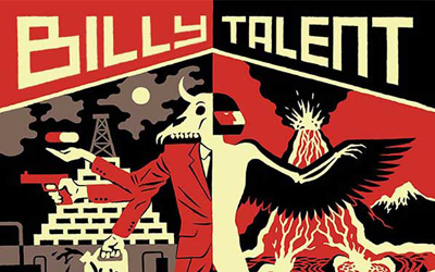 Concours gagnez des billets pour le spectacle de BILLY TALENT