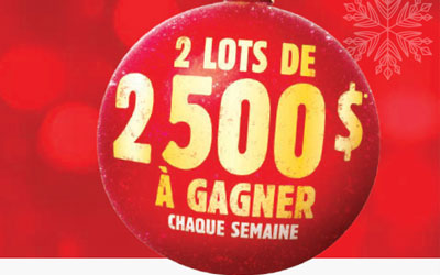 Concours gagnez des cartes cadeaux Metro de 2500$