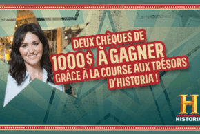 Concours gagnez l'un des deux chèques de 1000$