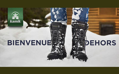 Concours gagnez trois paires de bottes Kamik