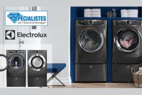 Concours gagnez un Duo laveuse-sécheuse Électrolux de 2899 $