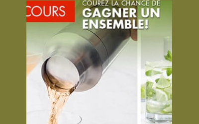 Concours gagnez un Ensemble à cocktail