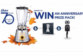 Concours gagnez un Ensemble cadeaux Oster incluant un mélangeur