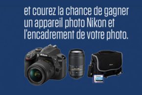 Concours gagnez un Ensemble caméra Reflex Nikon D3400