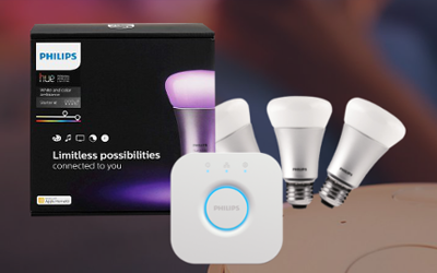 Concours gagnez un Ensemble de démarrage Philips Hue White and Color ambiance