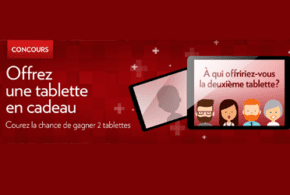 Concours gagnez un Ensemble de deux tablettes