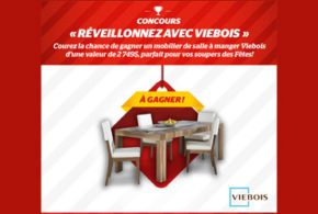Concours gagnez un Mobilier de salle à manger Viebois de 2749$