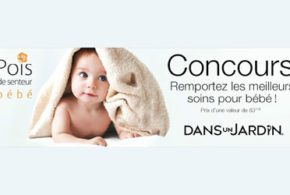 Concours gagnez un Panier prestige Pois de senteur bébé