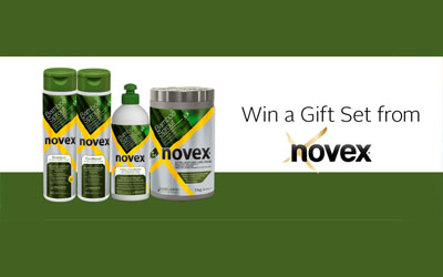 Concours gagnez un ensemble cadeau Novex