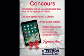 Concours gagnez un iPad Mini 2 de 32 GB d'Apple