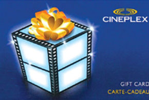 Concours gagnez une Carte cadeau Cineplex de 50$
