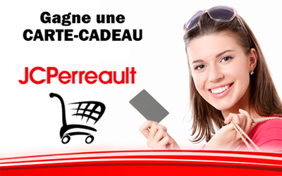 Concours gagnez une Carte-cadeau JC Perreault de 10000$