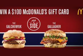 Concours gagnez une carte-cadeau McDonald's de 100 $