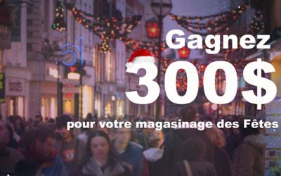 Concours gagnez une carte-cadeau Quartier DIX30 de 300$