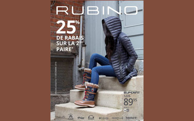 Concours gagnez une carte-cadeau Rubino Shoes de 250$