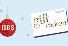 Concours gagnez une carte-cadeau Sears de 100$