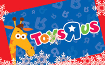 Concours gagnez une carte-cadeau Toys R' Us de 100$