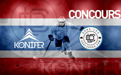 Concours gagnez une montre Konifer et des Billets pour une partie de hockey