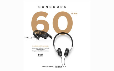 Concours gagnez une paire d'écouteurs Bowers and Wilkins P3 de 180$