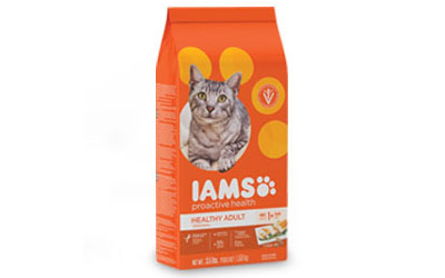 Coupon de 5$ sur un sac de nourriture sèche pour chats Iams