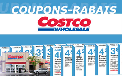 Coupons rabais Costco disponibles