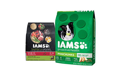 Rabais de 4$ à l’achat de nourriture sèche pour chiens Iams