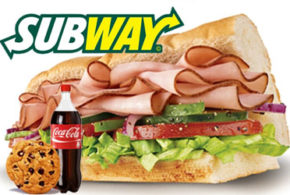 Sandwich Gratuit chez Subway