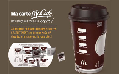 Un café Gratuit au McCafé