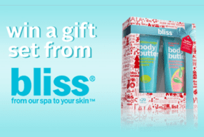 concours gagnez un Ensemble cadeau bliss