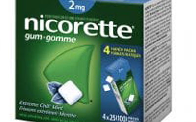 Échantillons gratuits de Nicorette