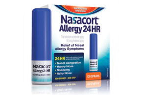 3 $ de rabais sur Nasacort Allergie 24HMC 60 ou 120 vaporisations