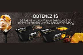 1$ de rabais sur les yogourts Liberté Méditerranée