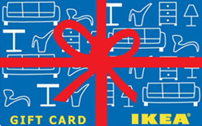 Carte cadeau gratuite Ikea de 100$