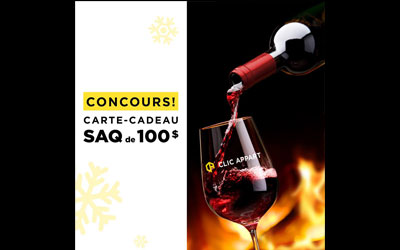 Concours gagnez 100$ à dépenser à la SAQ