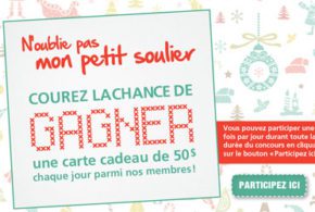 Concours gagnez 15 cartes-cadeaux panda shoes de 50$