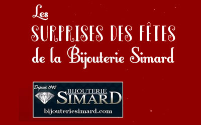 Concours gagnez 250 $ à dépenser à la Bijouterie Simard