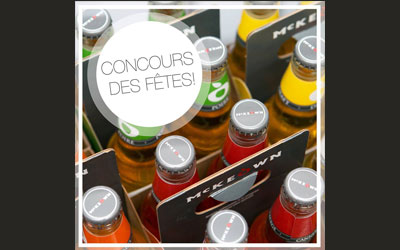 Concours gagnez 4 caisses de la cidre McKeown