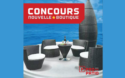 Concours gagnez Un mobilier de patio à faire rêver