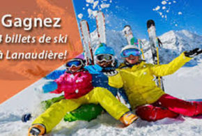 Concours gagnez des Billets de ski dans Lanaudière