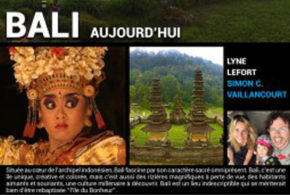Concours gagnez des Billets pour Les aventuriers voyageurs - Bali