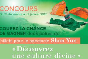 Concours gagnez des Billets pour assister au spectacle Shen Yun